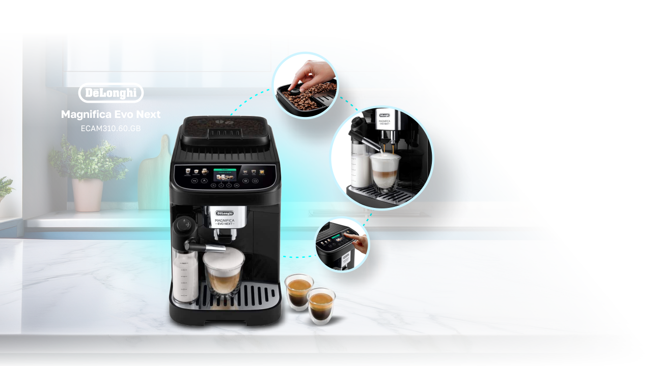 Delonghi ECAM310.60.GB Magnifica Evo Next automata kávéfőző