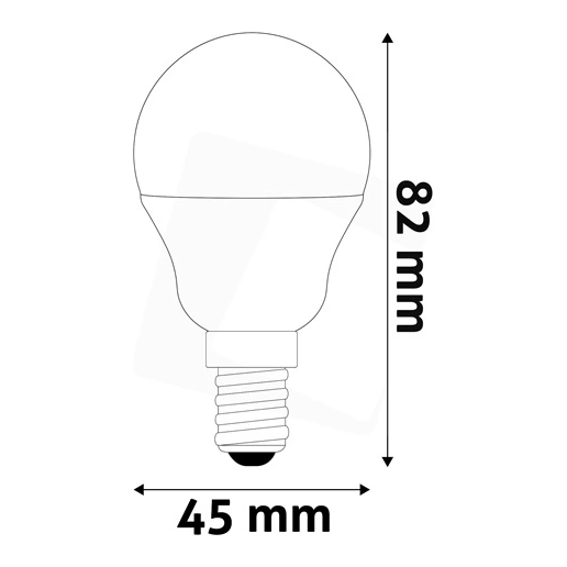 Avide ABMG14WW-2.9W LED Globe mini izzó