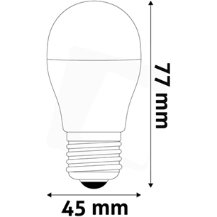 Avide ABMG27NW-2.9W LED globe mini izzó