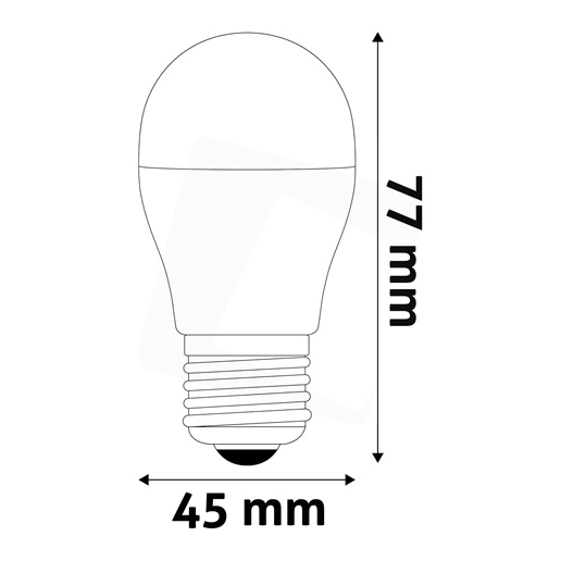 Avide ABMG27NW-2.9W LED globe mini izzó