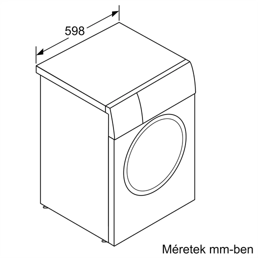 Bosch WAN24293BY elöltöltős mosógép