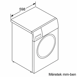 Bosch WGG2440REU elöltöltős mosógép