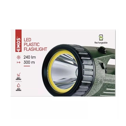 Emos P2308 COB LED akkumulátoros lámpa