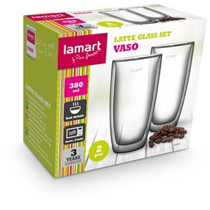 Lamart LT9011 Latte pohárkészlet 380 ml