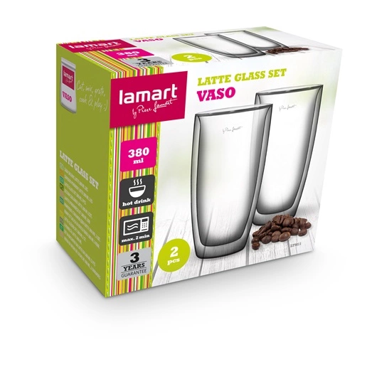 Lamart LT9011 Latte pohárkészlet 380 ml