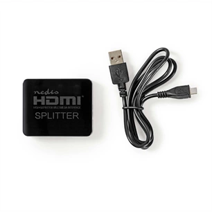 Nedis VSPL34002BK 2 Port | HDMI Elosztó | Fekete