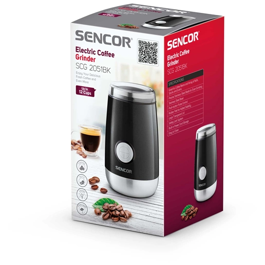 Sencor SCG2051BK Elektromos kávédaráló
