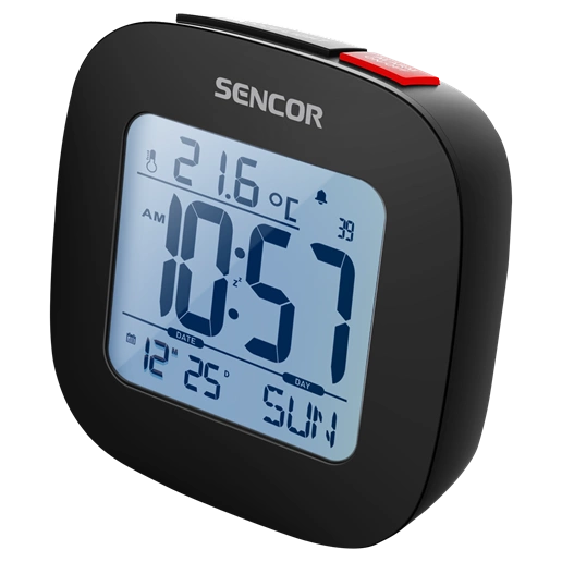 Sencor SDC1200B ébresztőóra hőmérővel