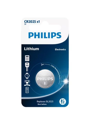Philips CR2025/01B Minicells elem