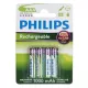 Philips R03B4RTU10 AAA 1000MAH AKKUMULÁTOR