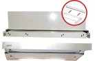 Cata TF-2003/70/D LED duralum teleszkópos páraelszívó ujjlenyomatmentes felülettel
