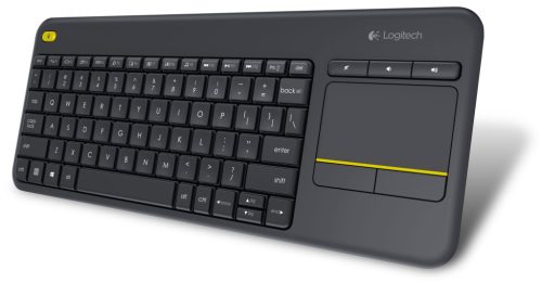 Logitech Wireless Touch Keyboard K400 Plus (magyar billentyűzet kiosztású)