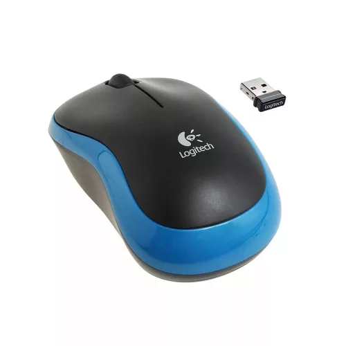 Logitech M185BLUE vezeték nélküli egér