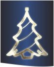 Home by Somogyi KID 412 LED-es ablakdísz, karácsonyfa