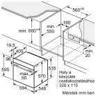 Bosch HBA573EB0 Serie | 4 Beépíthető sütő