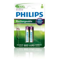 Philips R03B2A80/10 Újratölthető elemek