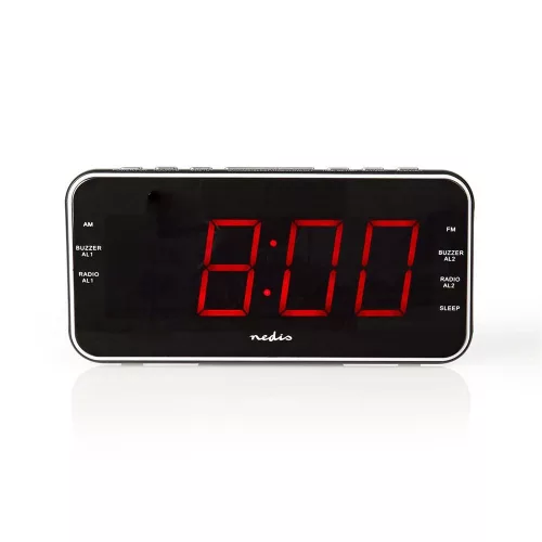 Nedis CLAR004BK digitális rádiós ébresztőóra