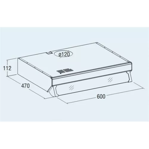 Cata F-2050 WH/L fehér standard páraelszívó