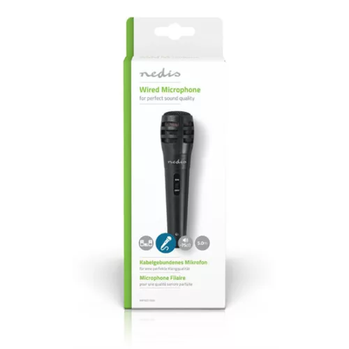 Nedis MPWD15BK vezetékes mikrofon
