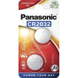 Panasonic CR-2032EL/2B lítium gombelem (2 db / bliszter)