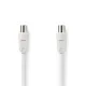 Nedis_CSGP40000WT100_koaxialis_kabel_90_dB_IEC_Koax_Dugasz_-_IEC_Koax_Aljzat_10_m_feher-i153444