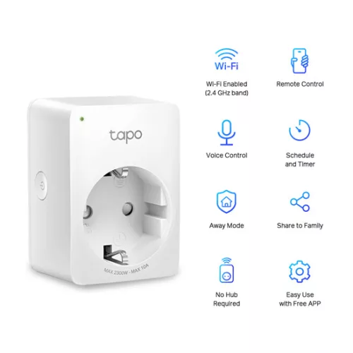 TP-LINK TAPO P100 okos Wi-Fi-s dugalj