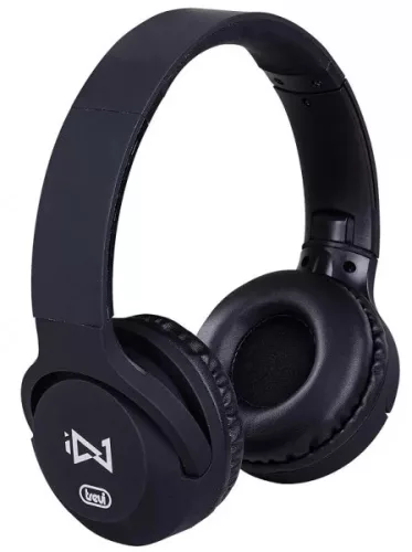 Trevi DJ 601M mikrofonos fejhallgató, fekete