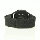 Mybandz 22SKU1633 milánói fém óraszíj / fekete / 22mm