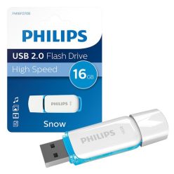   Philips PH667933 Pendrive USB 2.0 16GB Snow Edition fehér-kék