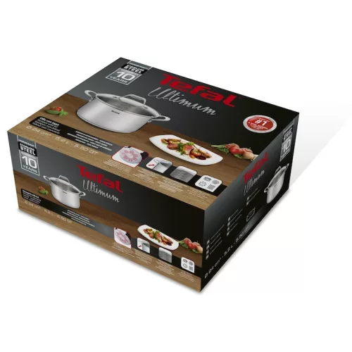 Tefal H8114684 ultimum lábas fedővel 24cm