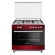 Novacook F9S50E6 RD Kombinált tűzhely, 90cm