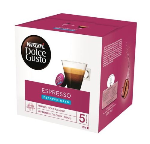 Nescafe® Espresso Decaffeinato Dolce Gusto® kávékapszula, 16 db