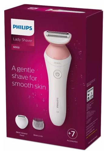 Philips BRL146/00 Lady Shaver Series 6000 vezeték nélküli borotva nedves és száraz használatra