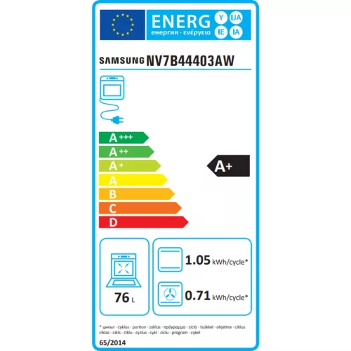 Samsung NV7B44403AW/U3 beépíthető elektromos sütő