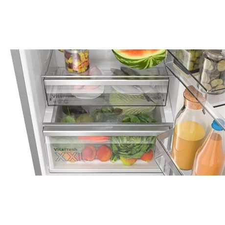 Bosch KGN39LBCF Serie 6 szabadonálló, alulfagyasztós hűtő