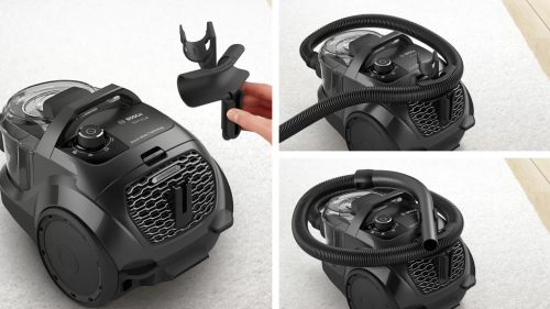 Bosch BGC21X300 Serie 4 Porzsák nélküli porszívó Fekete