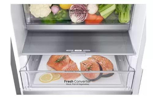 LG GBV7280CMB alulfagyasztós hűtőszekrény