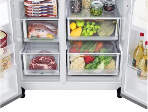 LG GSJV70PZTE Side by Side hűtőszekrény