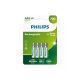 Philips R03B4A70/10 akkumulátor