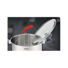 Tefal G7124445 Daily Cook rozsdamentes acél nyeles lábas + fedő 20 cm