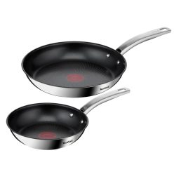 Tefal B817S255 Intuition rozsdamentes acél serpenyő szett