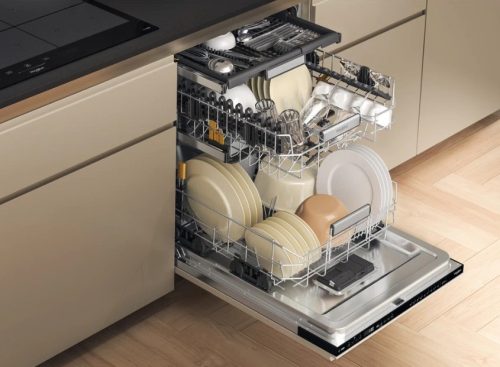 Whirlpool W7I HP40 L beépíthető mosogatógép