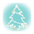 Home by Somogyi KID 502 B/WW LED-es ablakdísz fenyőfa