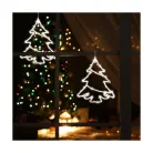 Home by Somogyi KID 502 B/WW LED-es ablakdísz fenyőfa