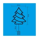 Home by Somogyi KID 502 B/WW LED-es ablakdísz fenyőfa