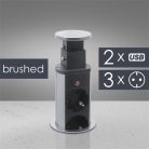Delight 20430BU rejtett elosztó 3-AS USB-VEL