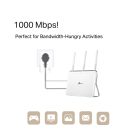 Tp-link TL-PA7017P KIT AV1000 Gigabit Áramköri Jeltovábbító Készlet Konnektor Ajzattal