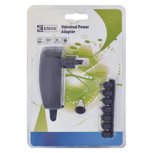 Emos N3111 univerzális töltőadapter 1000mA USB