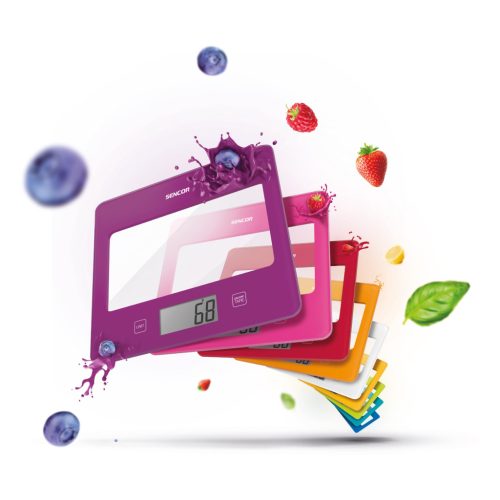 Sencor SKS 5034RD konyhai mérleg