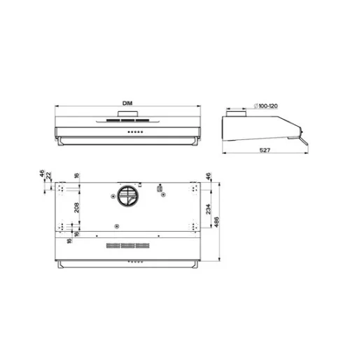 Faber 2740 PB SRM X A60 páraelszívó